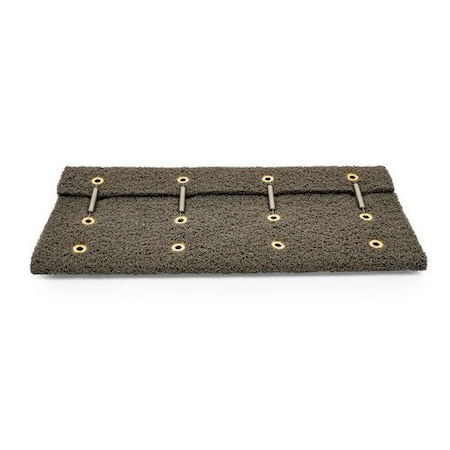 Camco STEP RUG, PREMIUM, PVC SCRUB W/UV&TPE BACK, 22IN X23IN, GRAY 42968